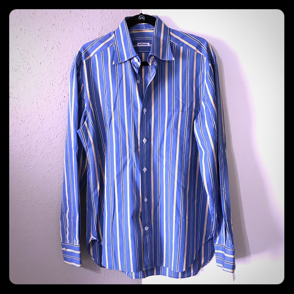 Men’s Kiton button down shirt Brand New! Perfect!